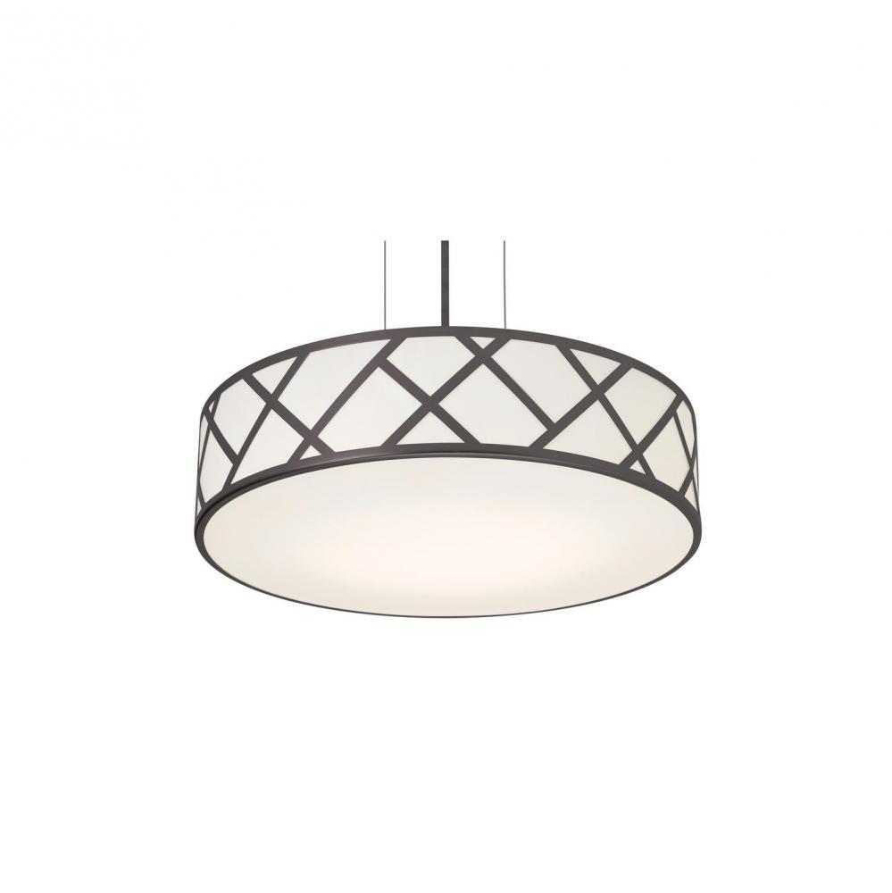 Haven 17'' LED Pendant - 30W 120-277V - Black