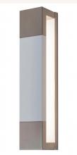 AFX Lighting, Inc. PTS3151200L30D1SNWH - Post LED Sconce - Satin Nickel/White