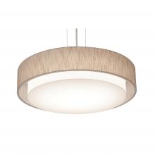 AFX Lighting, Inc. SAP2332MBSN-JT - Sanibel 23'' Med Base Pendant - SN and JT