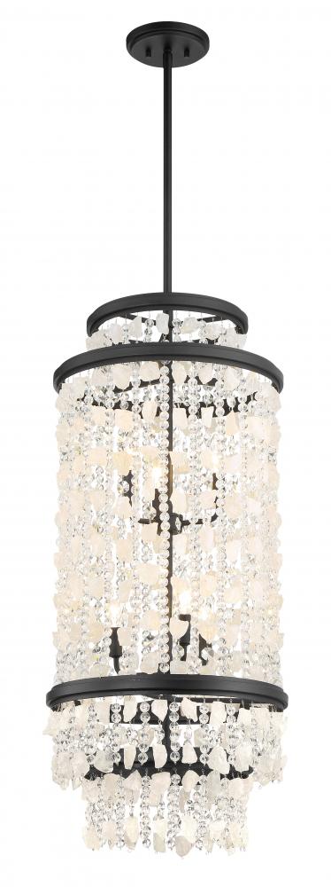 Shimmering Elegance - 6 Light Foyer Pendant