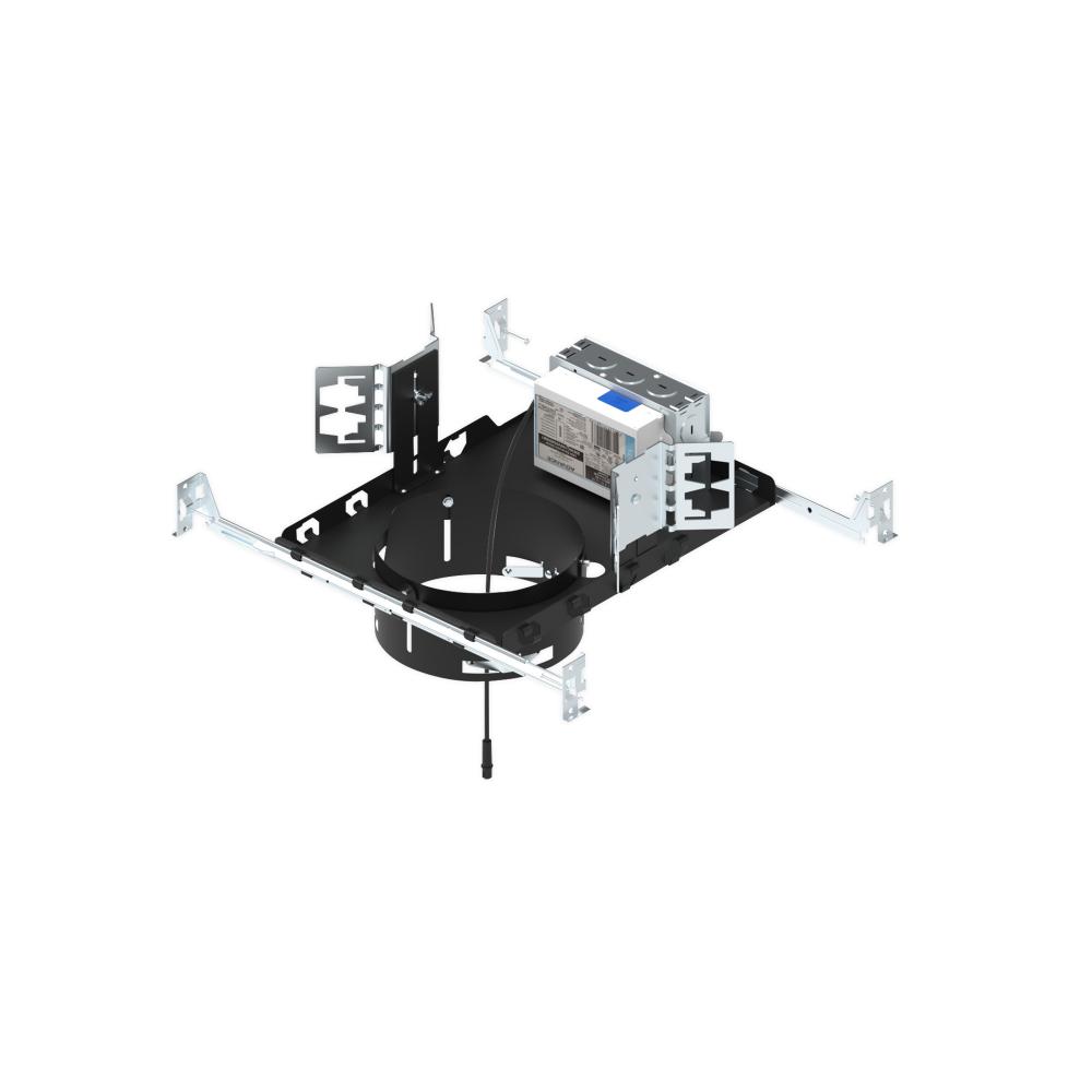 6" Sapphire III Non-IC New Construction Housing w/ Integral Test Switch EM Driver, 38W / 3500lm,