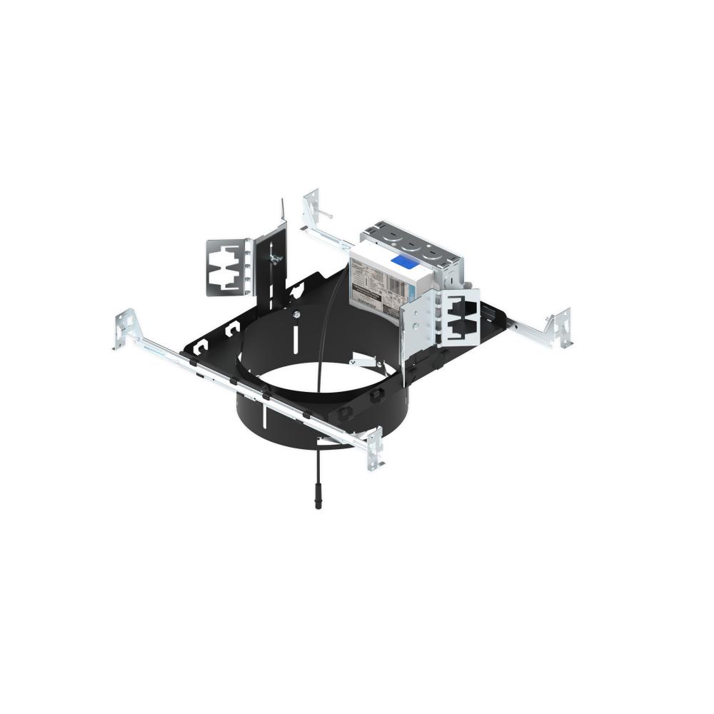 8" Sapphire III Non-IC New Construction Housing w/ Integral Test Switch EM Driver, 60W / 5500lm,