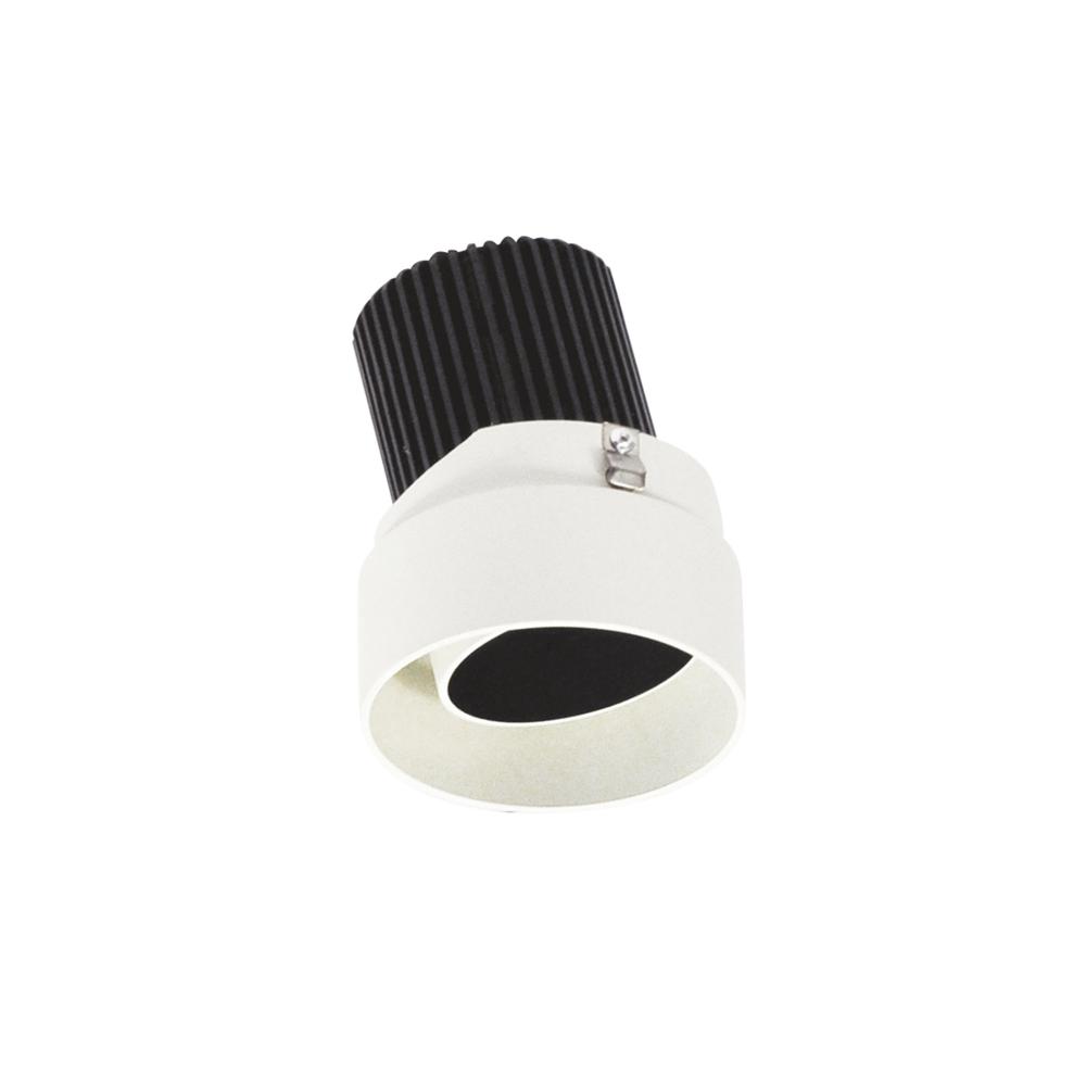 2" Iolite LED Round Trimless Adjustable, 10-Degree Optic, 800lm / 12W, 3000K, Black Adjustable /