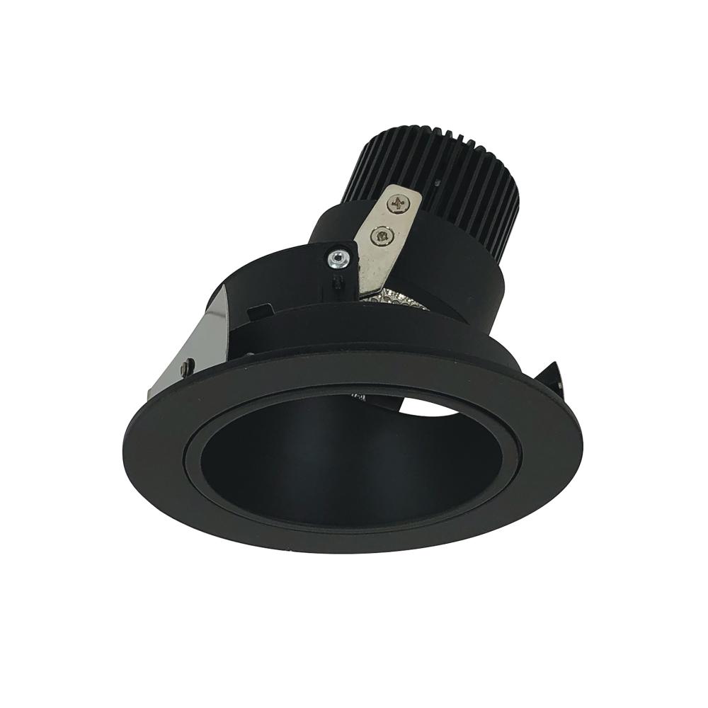 4" Iolite LED Round Adjustable Deep Reflector, 10-Degree Optic, 850lm / 12W, 3500K, Black