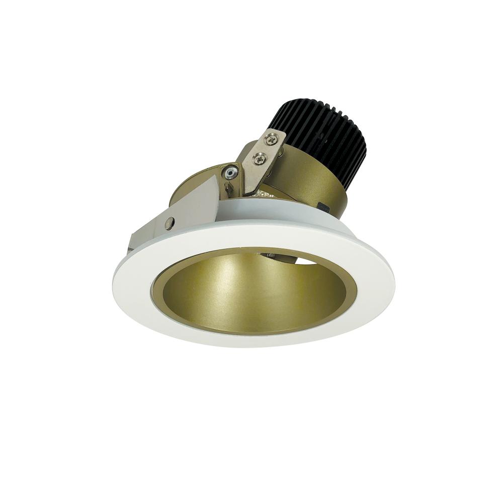 4" Iolite LED Round Adjustable Deep Reflector, 800lm / 14W, 5000K, Champagne Haze Reflector /