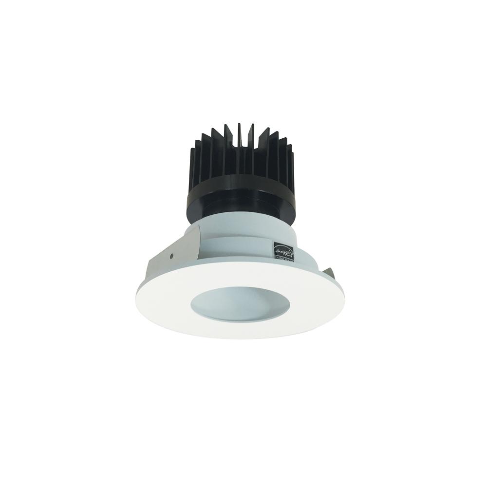 4" Iolite LED Round Pinhole, 1500lm/2000lm/2500lm (varies by housing), 3500K, Matte Powder White