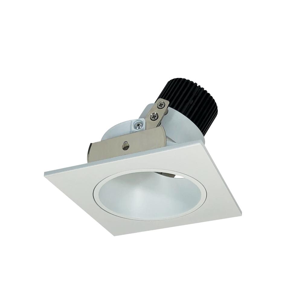 4" Iolite LED Square Adjustable Reflector with Round Aperture, 800lm / 14W, Comfort Dim, Matte