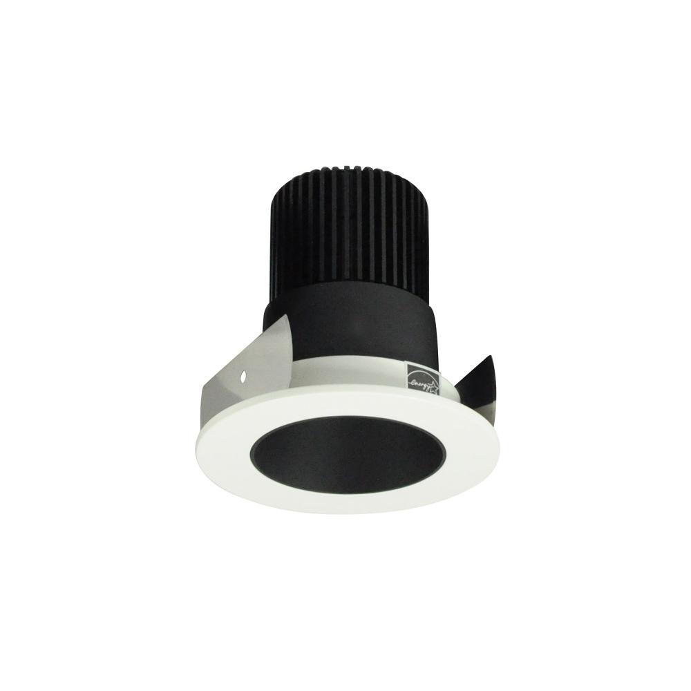 2" Iolite LED Round Reflector, 1000lm / 14W, 5000K, Black Reflector / White Flange