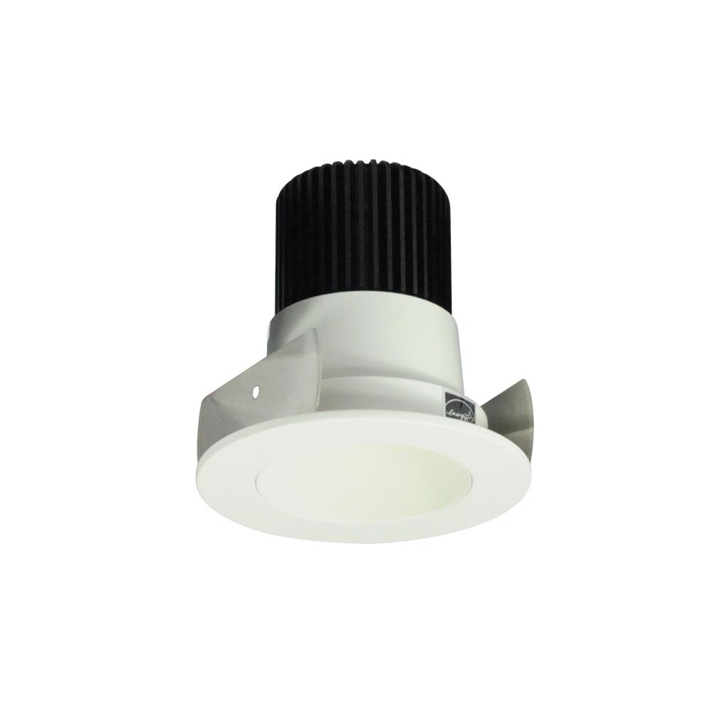 2" Iolite LED Round Reflector, 1000lm / 14W, 5000K, White Reflector / White Flange