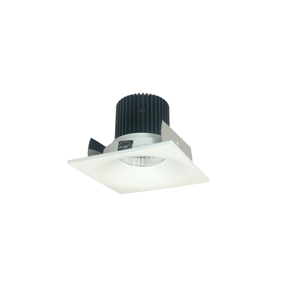 2" Iolite LED Square Bullnose, 800lm / 14W, 5000K, Matte Powder White Finish