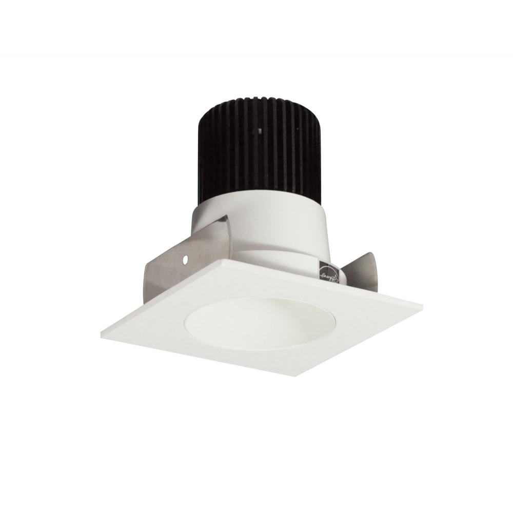 2" Iolite LED Square Reflector with Round Aperture, 800lm / 14W, Comfort Dim, White Reflector /