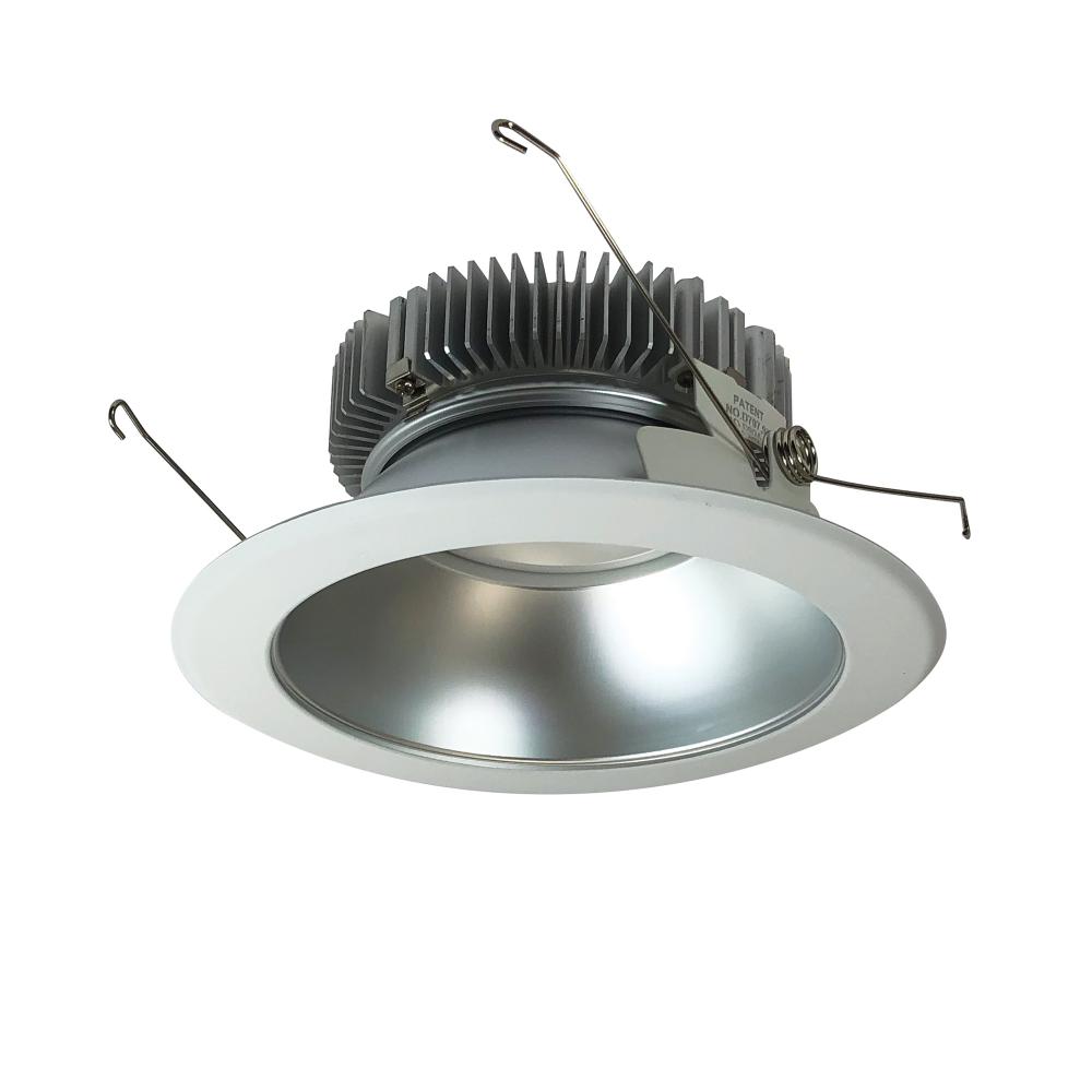 6" Cobalt Dedicated High Lumen Reflector, 2000lm, 3000K, Diffused Clear Reflector / White Flange