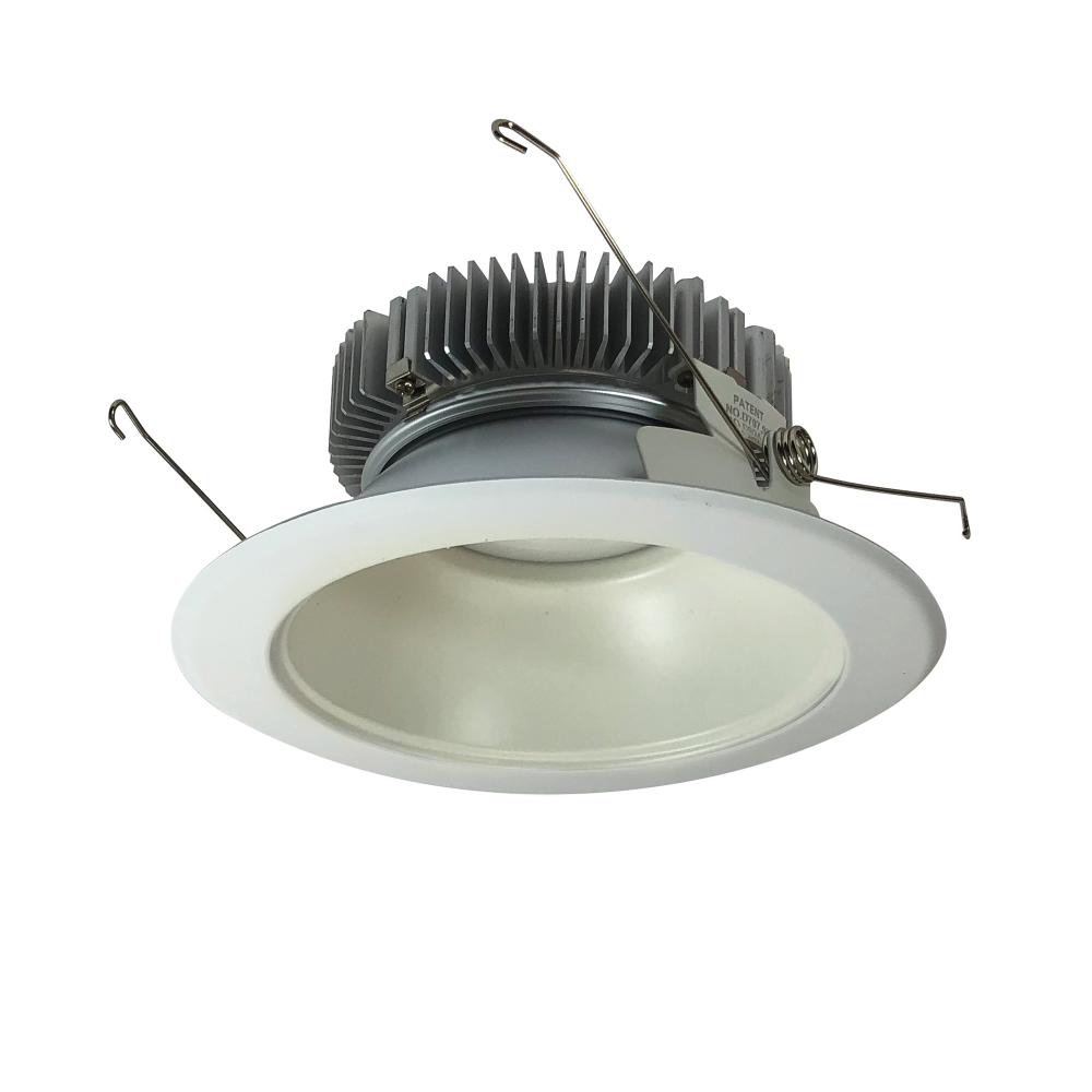 6" Cobalt Dedicated High Lumen Reflector, 1500lm, 3500K, White Reflector / White Flange