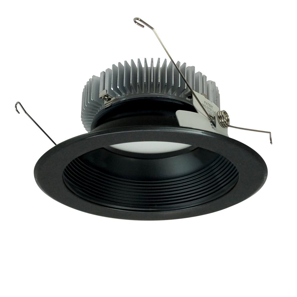 6" Cobalt Dedicated High Lumen Baffle, 1500lm, 3000K, Black Baffle / Black Flange