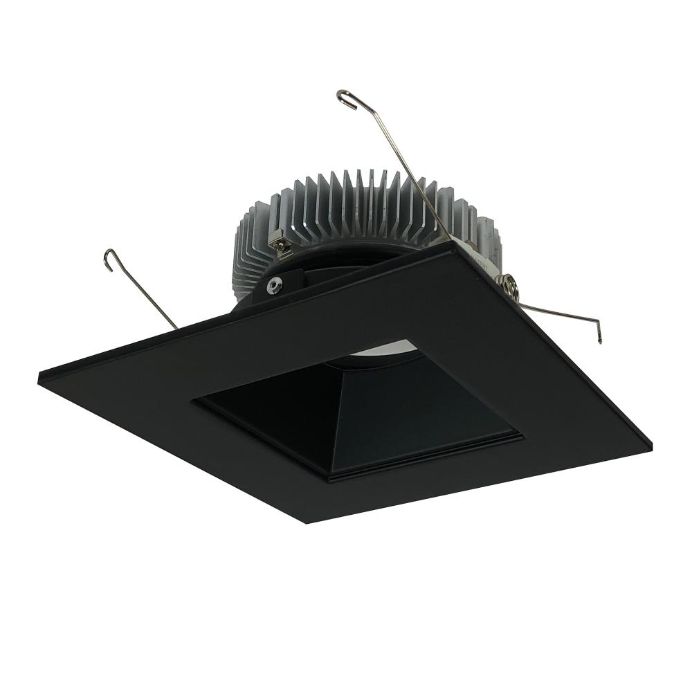 6" Cobalt Dedicated High Lumen Square/Square, 2000lm, Comfort Dim, Black Reflector / Black