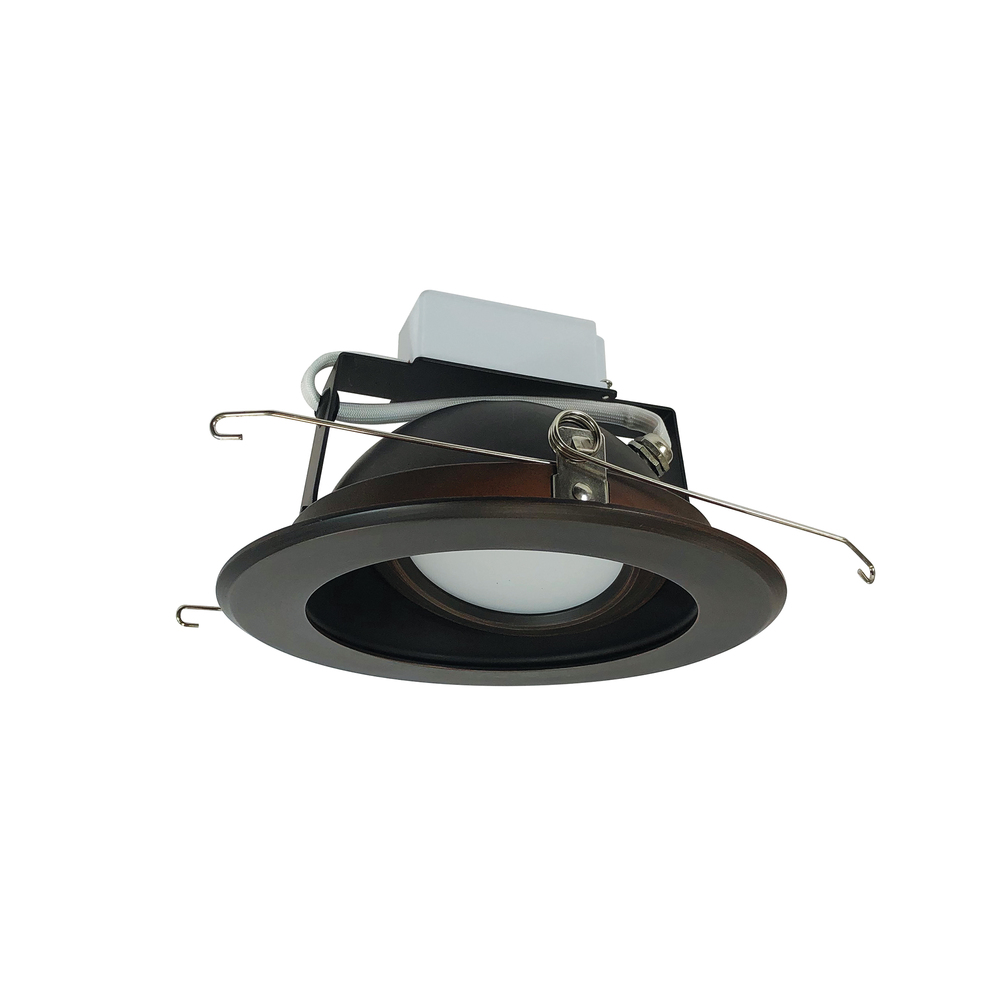 6" Cobalt Adjustable LED Retrofit, 1200lm / 14W, 3000K, Bronze Reflector / Bronze Flange