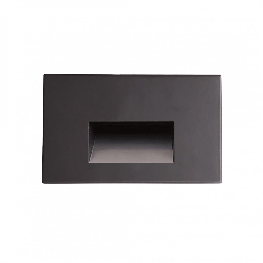 Ari LED Step Light w/ Horizontal Wall Wash Face Plate, 88lm / 5W, 4000K, Bronze Finish