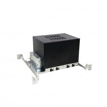 Nora NCHAIC3-6L1P01 - 6" Sapphire III Adjustable IC AT New Construction Housing, 11W / 900lm, 120V Input, Phase