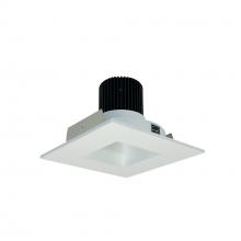 Nora NIO-4SNDSQ27QMPW - 4" Iolite LED Square Reflector with Square Aperture, 10-Degree Optic, 850lm / 12W, 2700K, Matte