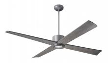 Modern Fan Co. NOU-GTMB-56-GY-NL-WC - Nouveau DC Fan; Graphite Finish w/ Matte Black; 56" Graywash Blades; No Light; Wall Control