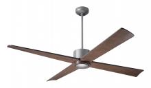 Modern Fan Co. NOU-GTMB-56-MG-NL-RC - Nouveau DC Fan; Graphite Finish w/ Matte Black; 56" Mahogany Blades; No Light; Remote Control