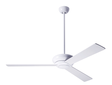 Modern Fan Co. ALT-GW-42-AL-NL-001 - Altus Fan; Gloss White Finish; 42" Aluminum Blades; No Light; Fan Speed Control