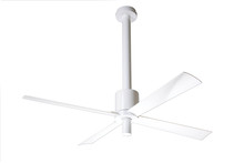 Modern Fan Co. PEN-GW-52-WH-NL-WC - Pensi DC Fan; Gloss White Finish; 52" White Blades; No Light; Wall Control