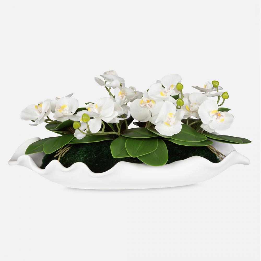 Uttermost Opulence Orchid Centerpiece With Bowl