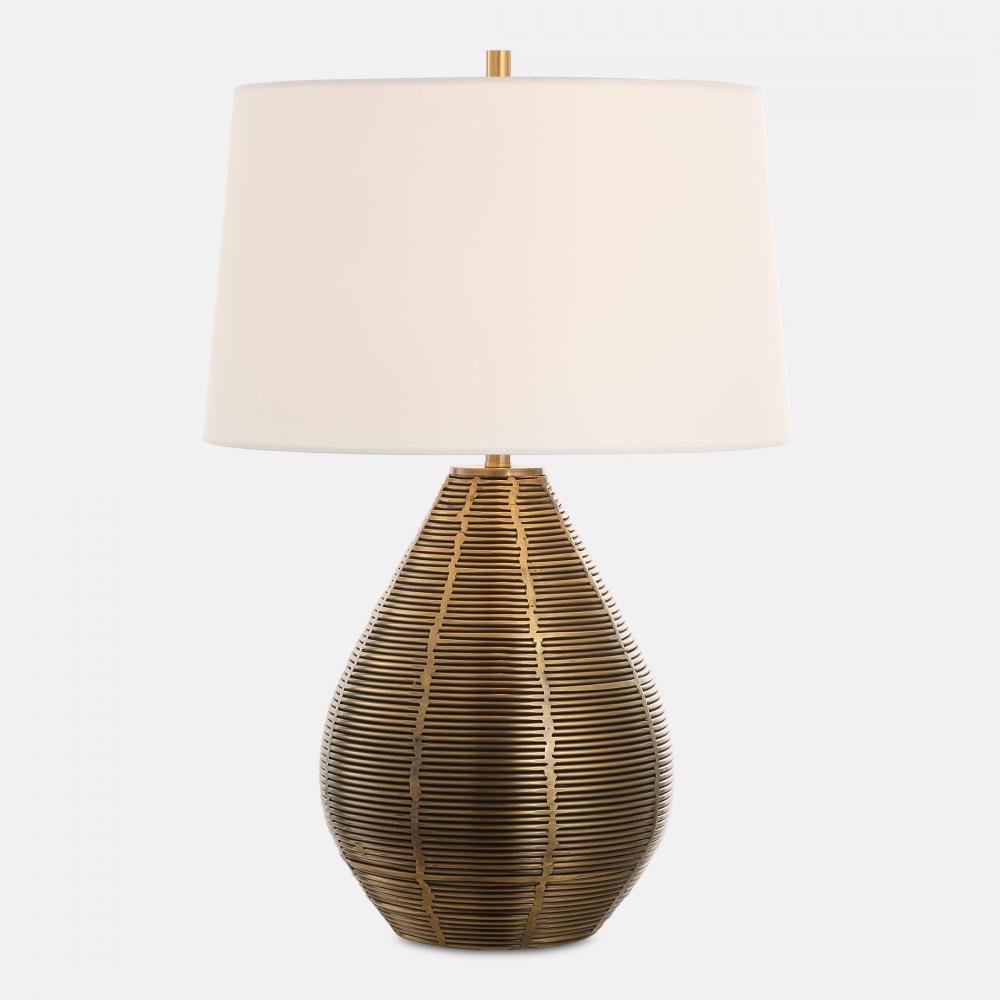 Uttermost Knowles Brass Table Lamp