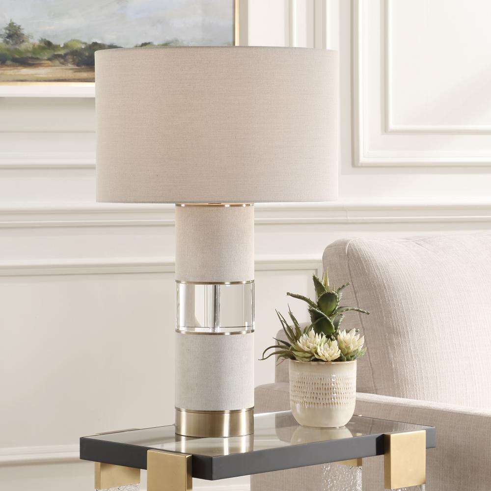 Uttermost Maliyah Linen Table Lamp