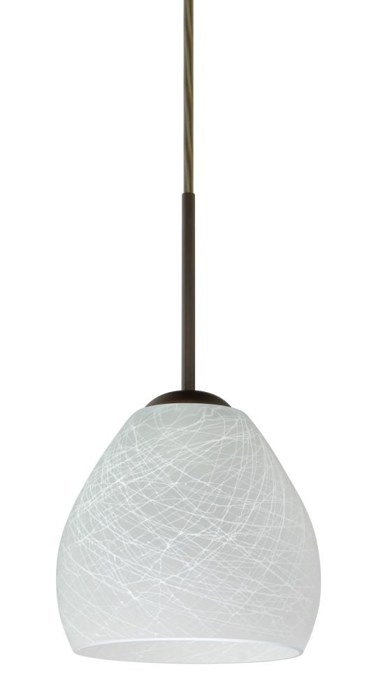 Besa Bolla LED Pendant Cocoon Bronze 1x9W LED