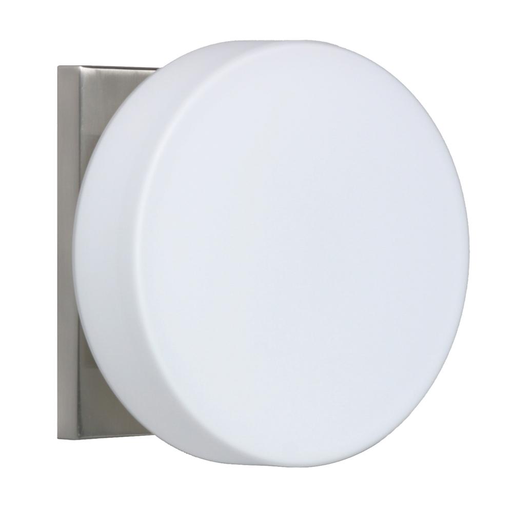 Besa Wall Ciro Satin Nickel Opal Matte 1x50W G9