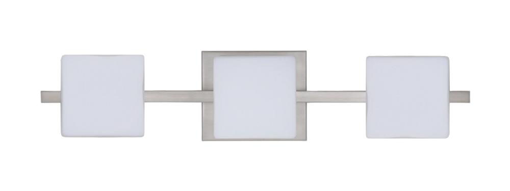 Besa Wall Alex Satin Nickel Opal Matte 3x50W G9