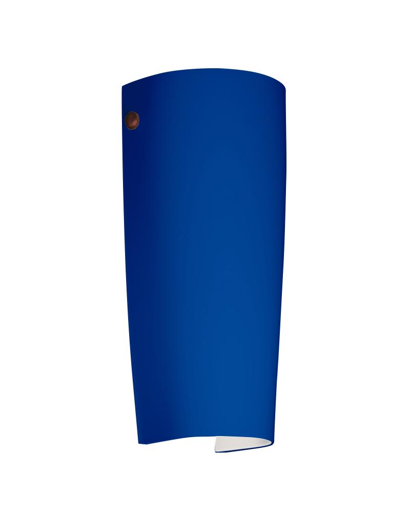 Besa Wall Tomas Bronze Cobalt Blue Matte 1x75W Medium Base