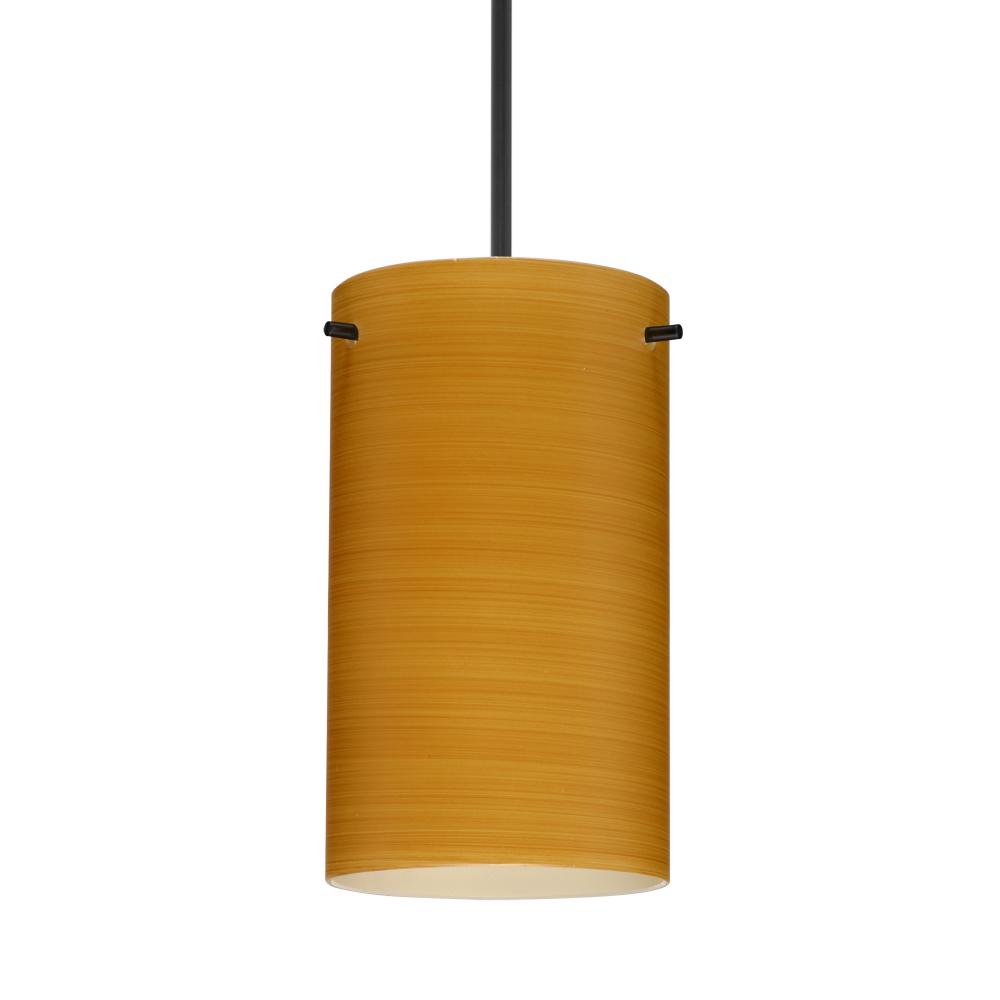 Besa Stilo 7 Pendant Black Oak 1x50W Halogen, 0-10V Dimming