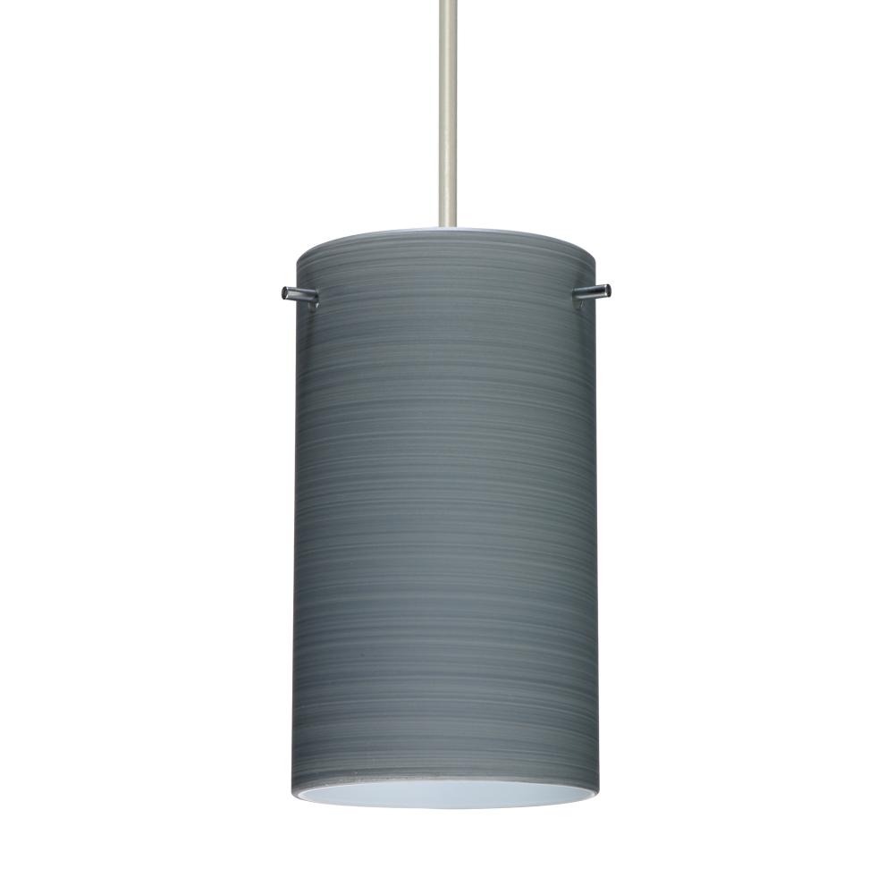 Besa Stilo 7 Pendant Titan Satin Nickel 1x5W LED