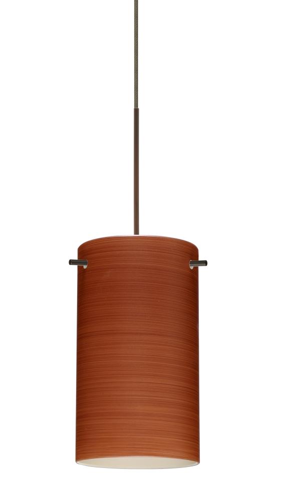 Besa Stilo 7 Pendant for Multiport Canopy Bronze Cherry 1x50W Halogen, 277V, 0-10V Dimming