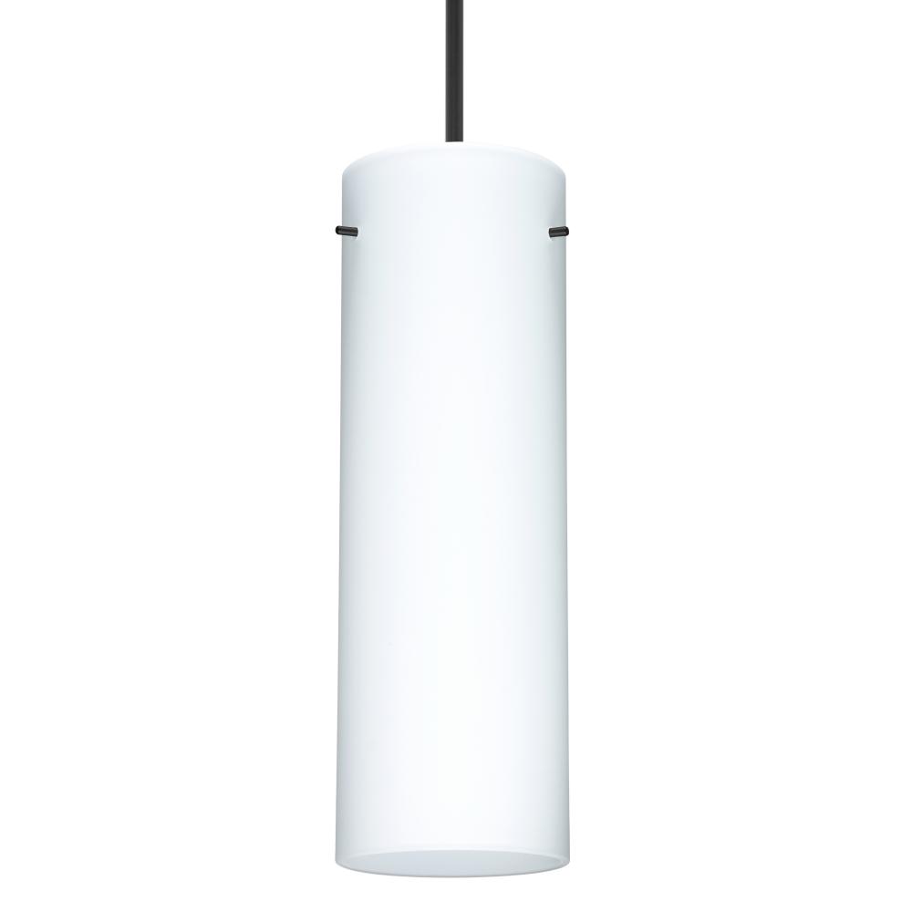 Besa Copa Pendant for Multiport Canopy, Opal Matte, Black, 1x50W Halogen, 277V, 0-10V Dimm