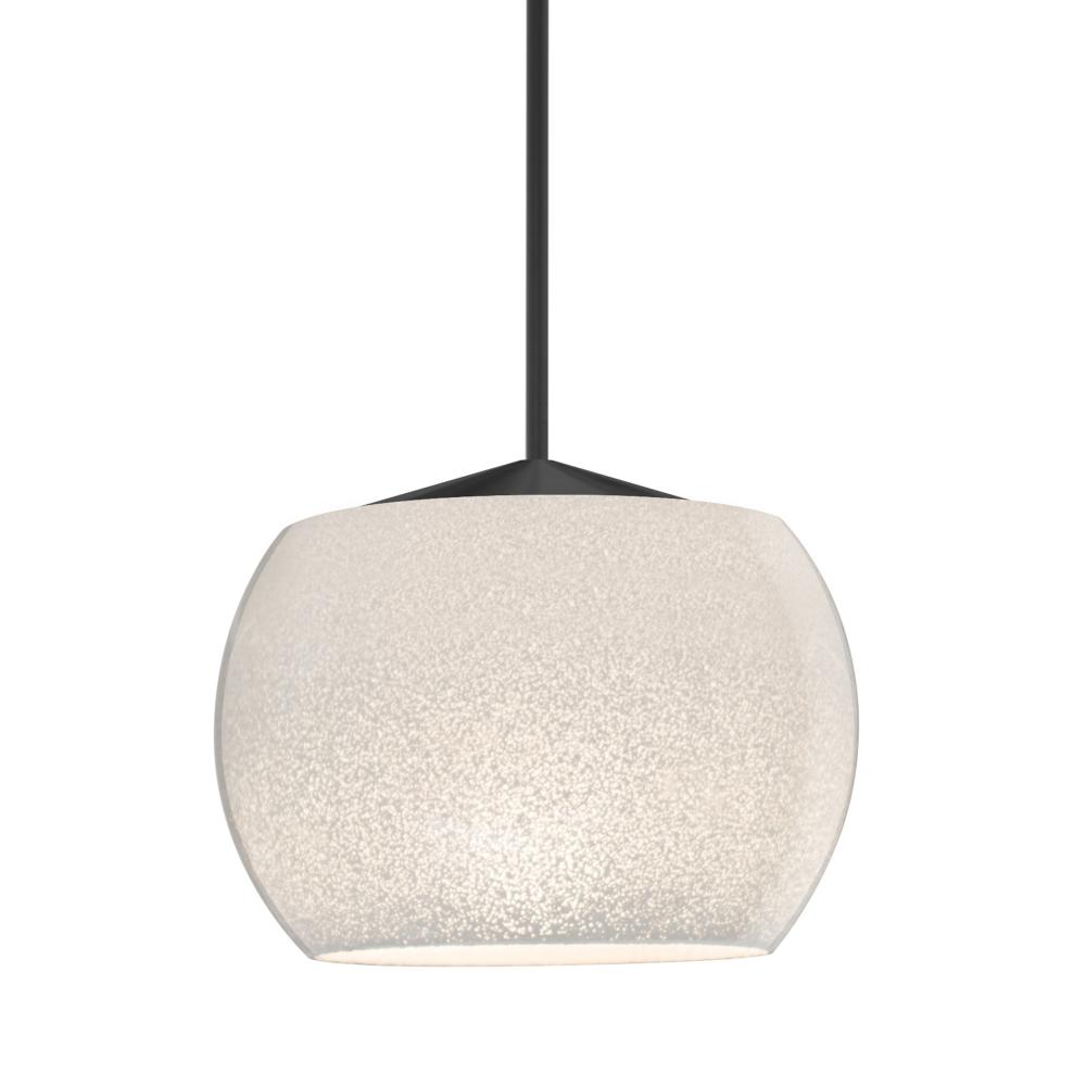 Besa, Keno Cord Pendant for Multiport Canopy, White Sand, Black Finish, 1x3W LED