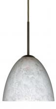 Besa Lighting 1BT-757219-MED-BR - Besa Sasha Pendant Bronze Carrera 1x50W B10 Med