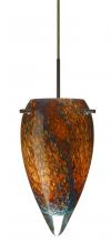 Besa Lighting 1JT-4125CE-BR - Besa Juli Pendant Bronze Ceylon 1x100W Medium Base