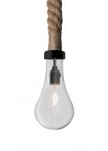 Besa Lighting 1JT-DASHCL-BK - Besa Dash Rope Pendant