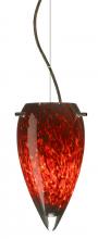 Besa Lighting 1KX-412541-BR - Besa Juli Cable Pendant Garnet Bronze 1x100W Medium Base