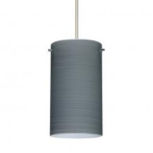 Besa Lighting 1XC-4404TN-SN-277 - Besa Stilo 7 Pendant Satin Nickel Titan 1x50W Halogen, 277V