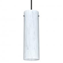 Besa Lighting 1XC-493019-BK-277 - Besa Copa Pendant, Carrera, Black, 1x50W Halogen, 277V