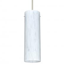 Besa Lighting 1XC-493019-SN-277 - Besa Copa Pendant, Carrera, Satin Nickel, 1x50W Halogen, 277V