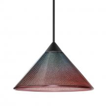 Besa Lighting 1XT-117691-BK - Besa Pendant Kona, Black Finish, Bi-Color 1x50W MAX GY6.35 Base