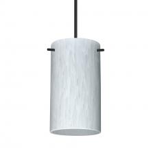 Besa Lighting 1XT-440419-BK-277 - Besa Stilo 7 Pendant Black Carrera 1x50W Halogen, 277V