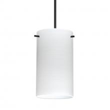 Besa Lighting 1XT-4404KR-BK-277 - Besa Stilo 7 Pendant Black Chalk 1x50W Halogen, 277V