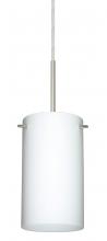 Besa Lighting B-440407-LED-SN - Besa Stilo 7 LED Pendant For Multiport Canopy Opal Matte Satin Nickel 1x9W LED